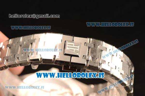 Audemars Piguet Royal Oak 41 4302 1:1 Clone Grey Dial Steel Case and Bracelet - Click Image to Close